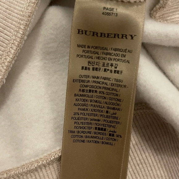 Burberry V-Neck/Off Shoulder Sweater - Picture 6 of 10